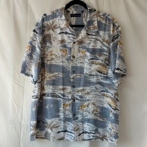 Milano Bay button-down Hawaiian aloha shir…